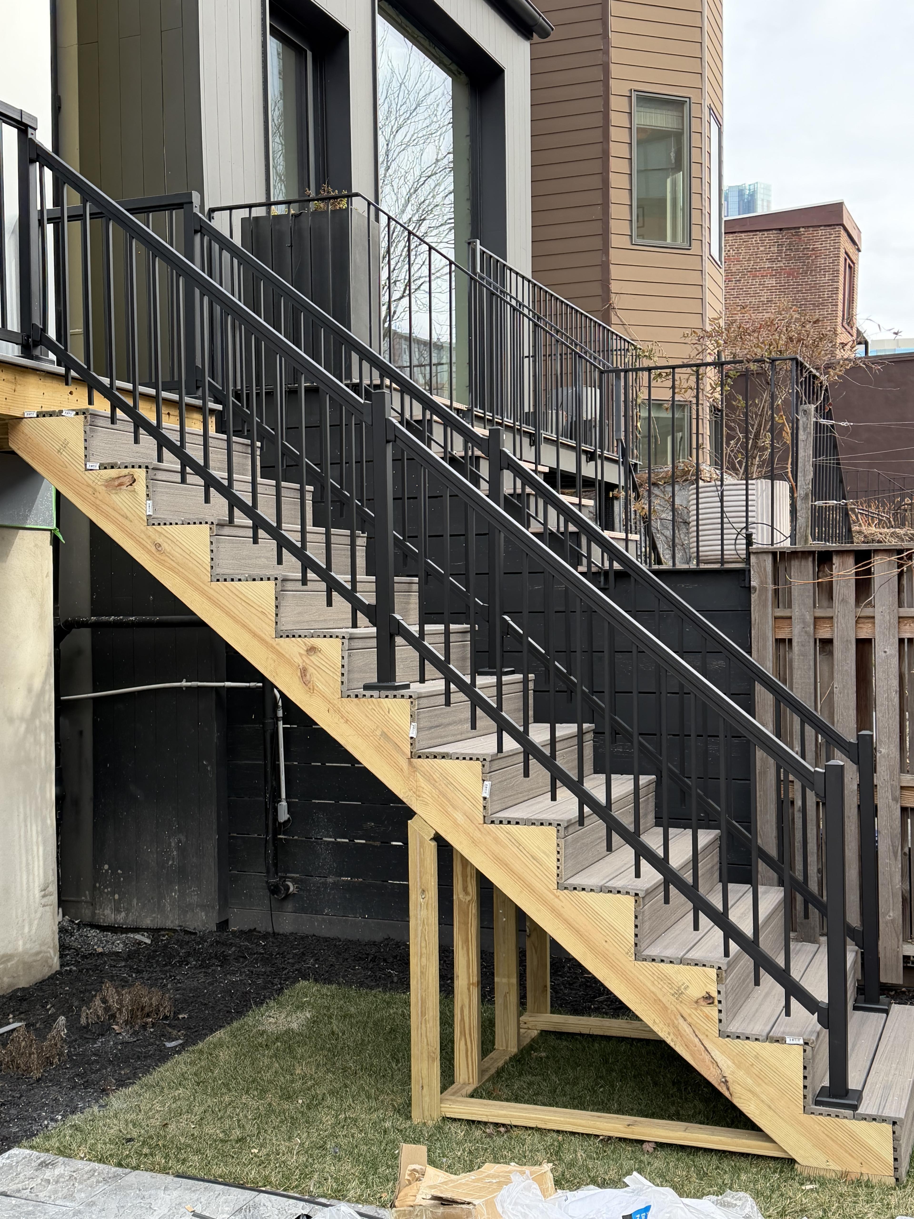 Stair railing